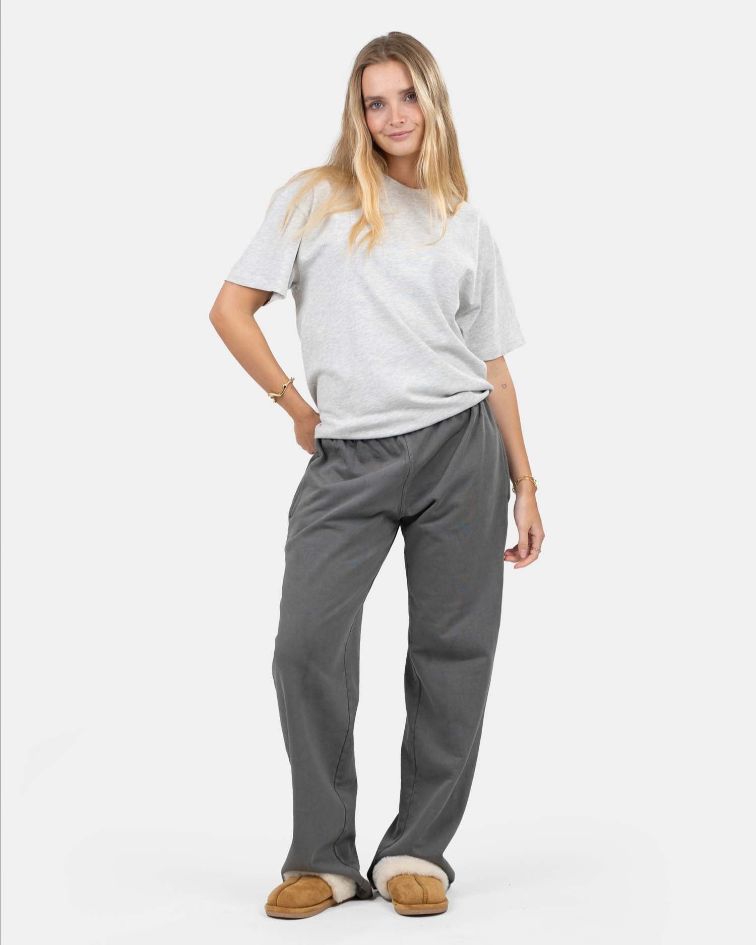 Blank Sweatpants Washed Grey | Skagen - clothing.dk